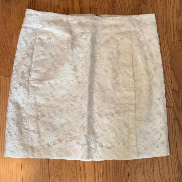 White joe fresh lace skirt - Picture 1 of 2